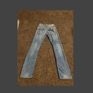 True Religion Rope-Stitch Boot Cut Jeans